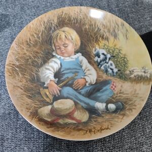 Little Boy Blue RECO Collector Plate 8.5